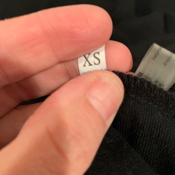 Sundays Cotton Blend High Waist Lounge Pants in Black XS - Picture 5 of 6